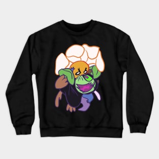 DeATH bATTLE pin 2 Crewneck Sweatshirt